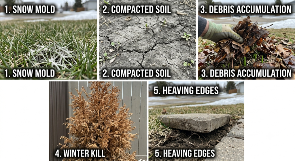 5 Warning Signs Your Edmonton Yard Needs a Professional Spring Clean Up